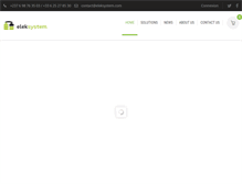 Tablet Screenshot of eleksystem.com